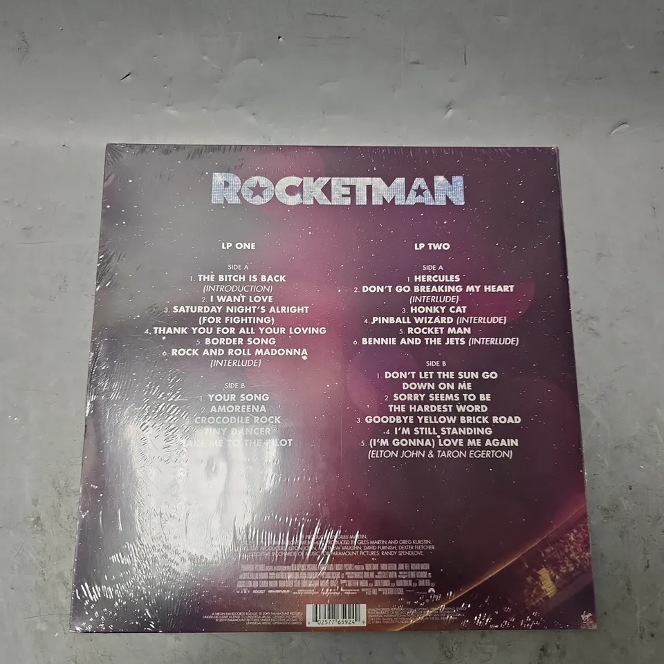 SEALED ROCKETMAN MUSIC FROM THE MOVIE VINYL 
