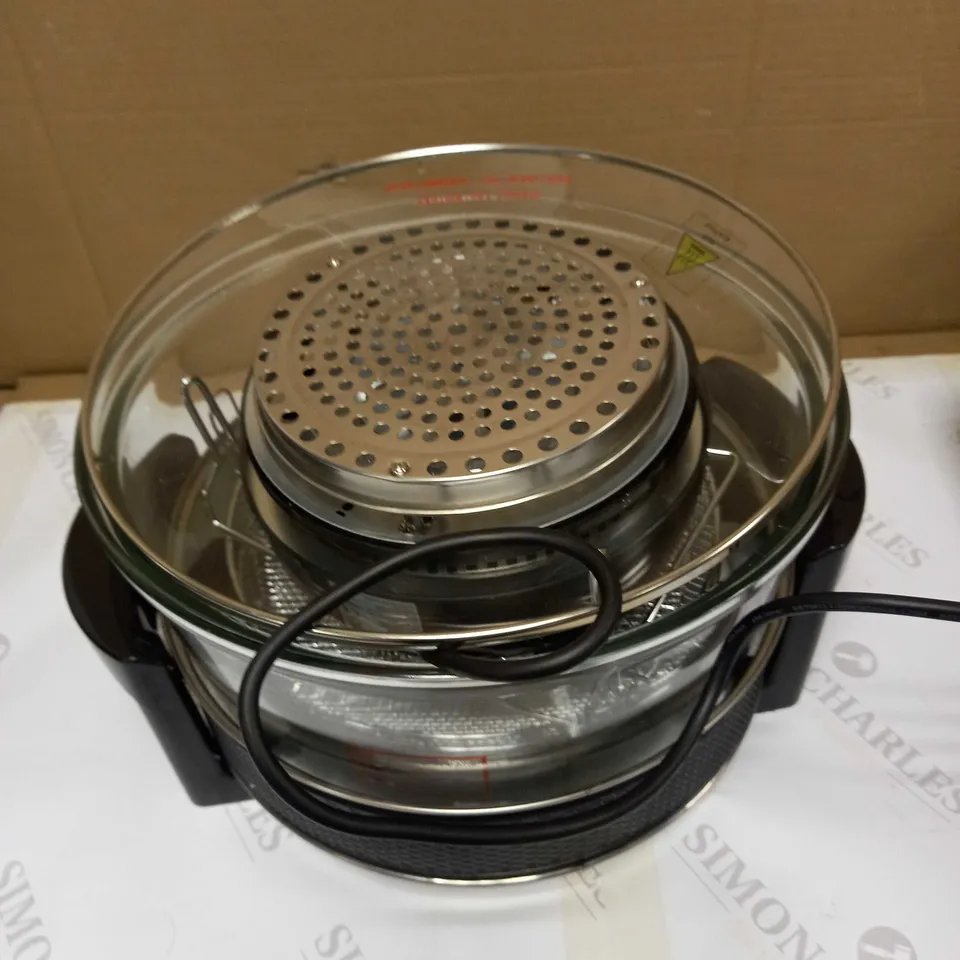 DAEWOO DELUXE 17L 1300W HALOGEN AIR FRYER 
