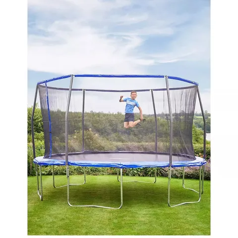 BOXED SPORTSPOWER 14FT TRAMPOLINE (1 BOX)