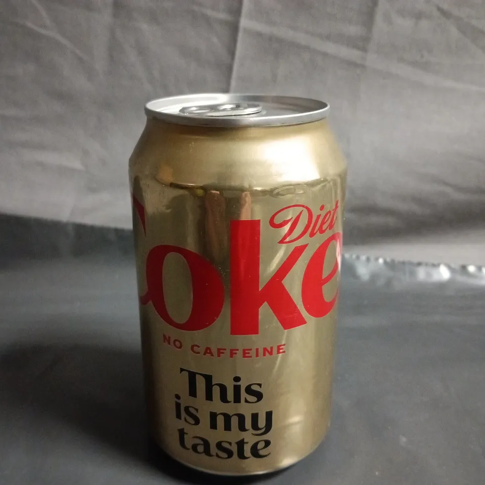 APPROXIMATELY 12 CANS OF DIET COKE - NO CAFFEINE 