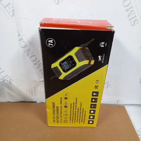 12V 7A 7-STAGE SMART BATTERY CHARGER