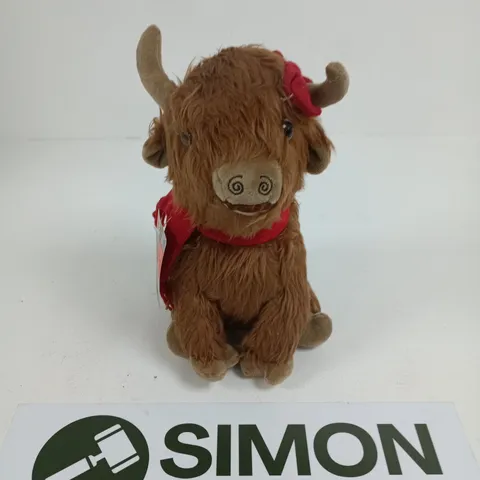 HAIRY HATTIE HIGHLAND COW PLUSHIE