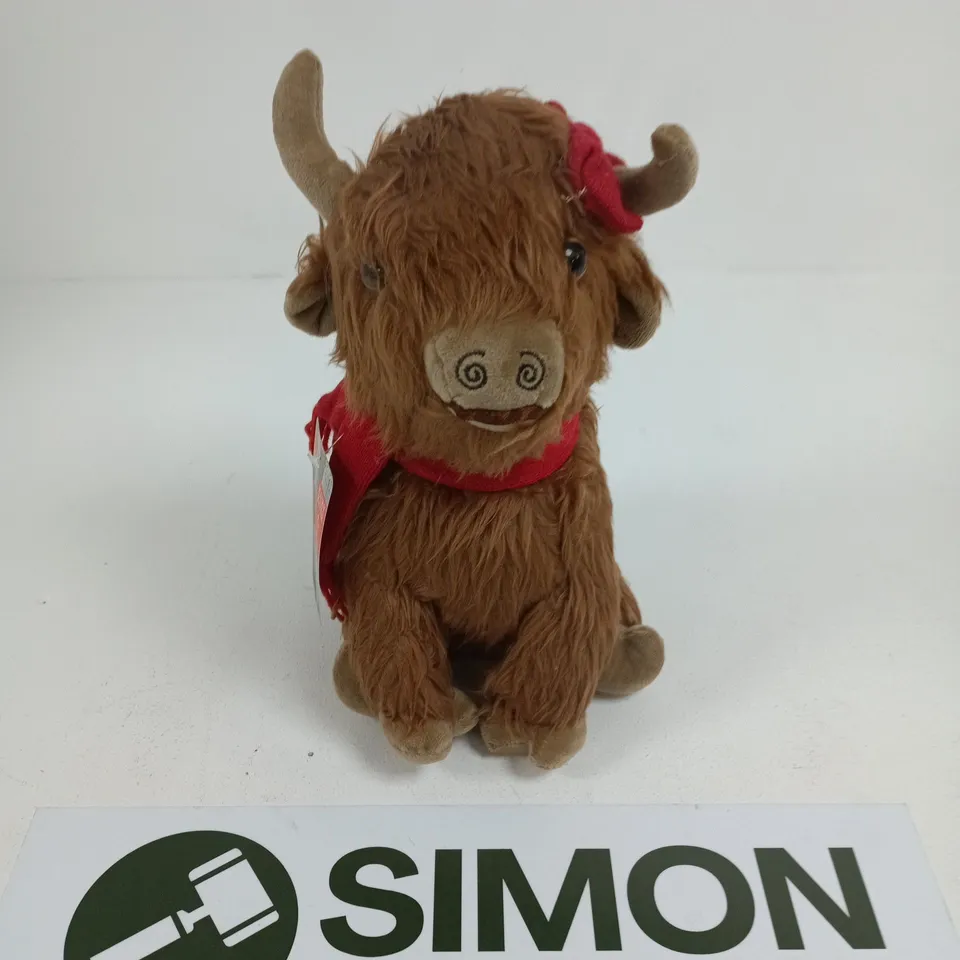 HAIRY HATTIE HIGHLAND COW PLUSHIE