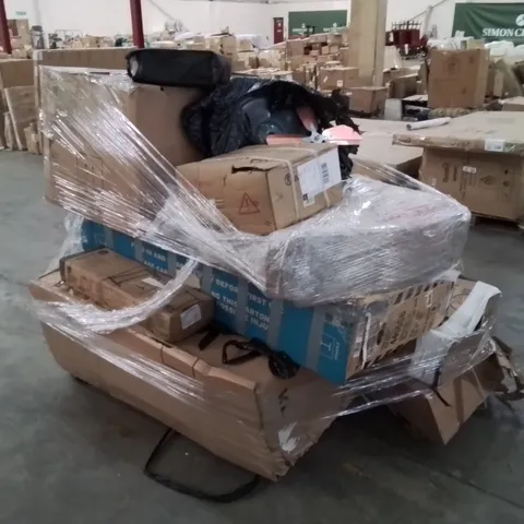 PALLET OF ASSORTED INCOMPLETE SPORTS AND ACTIVE RECREATION RELATED GOODS AND PRODUCTS 