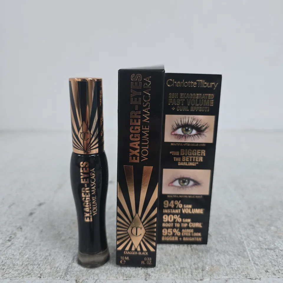 CHARLOTTE TILBURY EXAGGER-EYES VOLUME MASCARA – BLACK (BOXED)