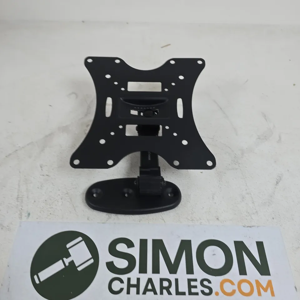 BLACK VESA-COMPATIBLE MONITOR MOUNT WITH ADJUSTABLE ARM