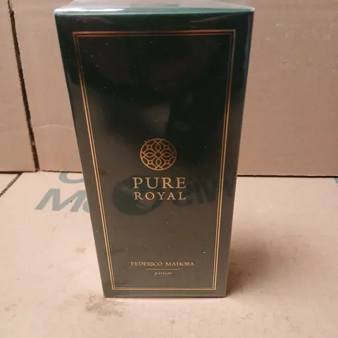 BOXED AND SEALED FEDERICO MAHORA PURE ROYAL UNISEX PARFUM 50ML