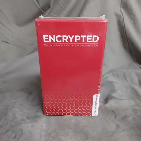 SEALED FACTORY OF GAMES ENCRYPTED CARD GAME