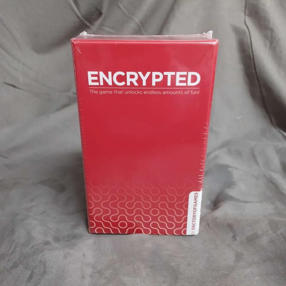 SEALED FACTORY OF GAMES ENCRYPTED CARD GAME