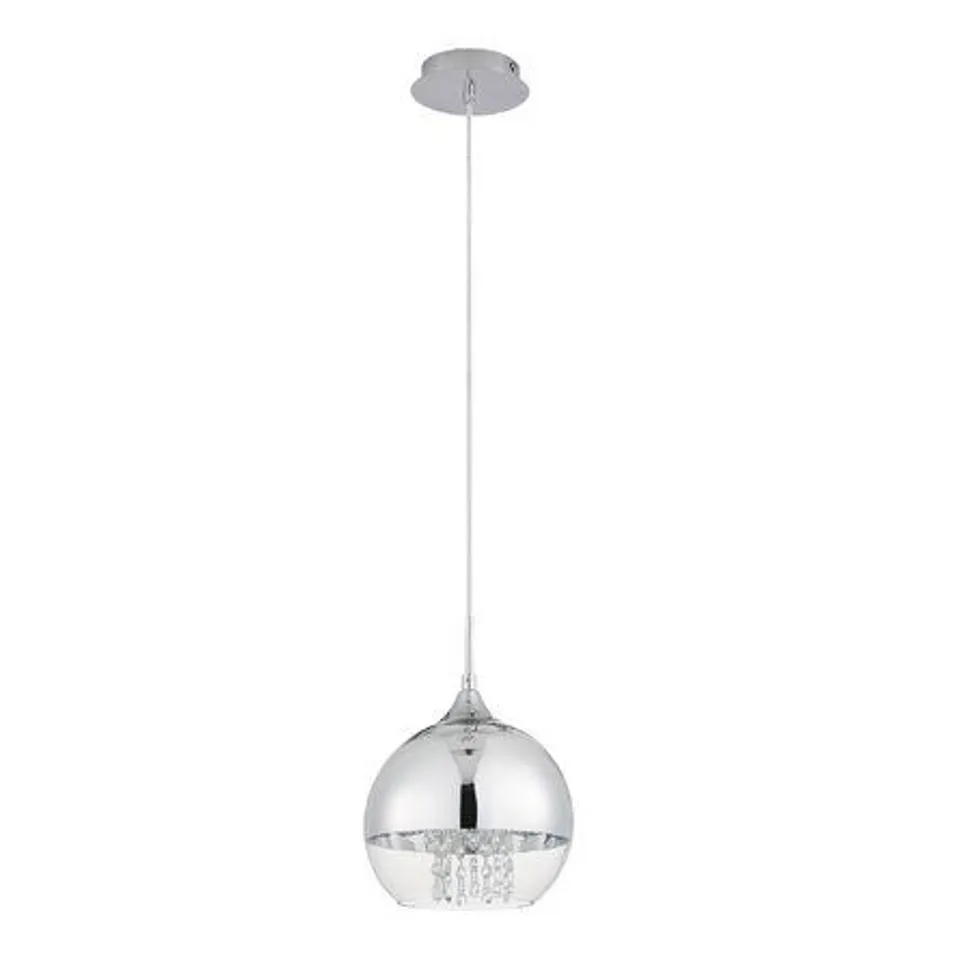 BOXED CROWDER 1-LIGHT 15X15CM GLOBE PENDANT 