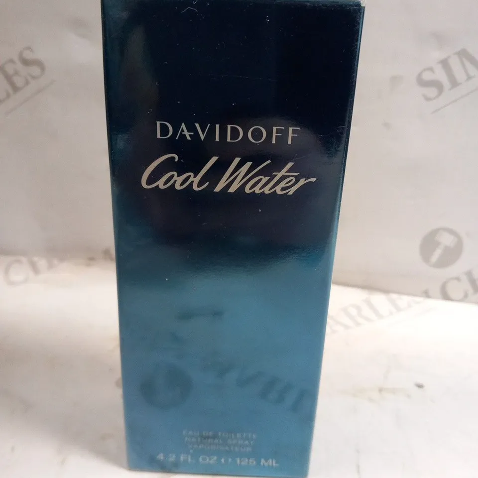 BOXED AND SEALED DAVIDOFF "COOL WATER" EAU DE TOILETTE SPRAY 125ML 