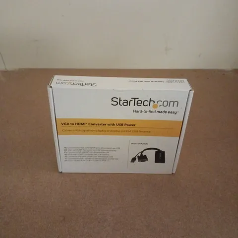 BOXED STARTECH.COM VGA TO HDMI CONVERTER WITH USB POWER