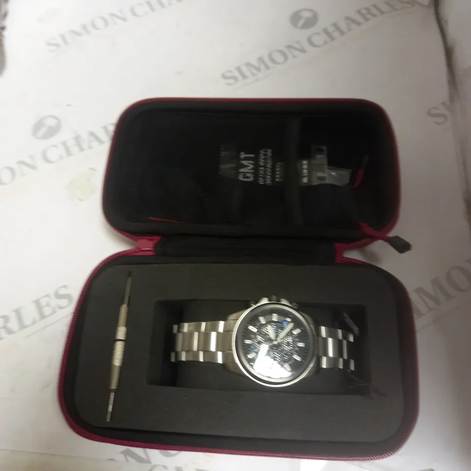 BOXED RGMT WATCH AND CASE