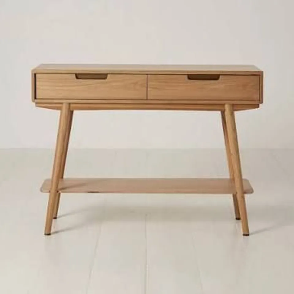 BOXED SWYFT CONSOLE TABLE 01 - OAK
