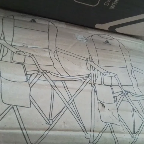 BOXED PACK OF 2 CAMPING CHAIRS
