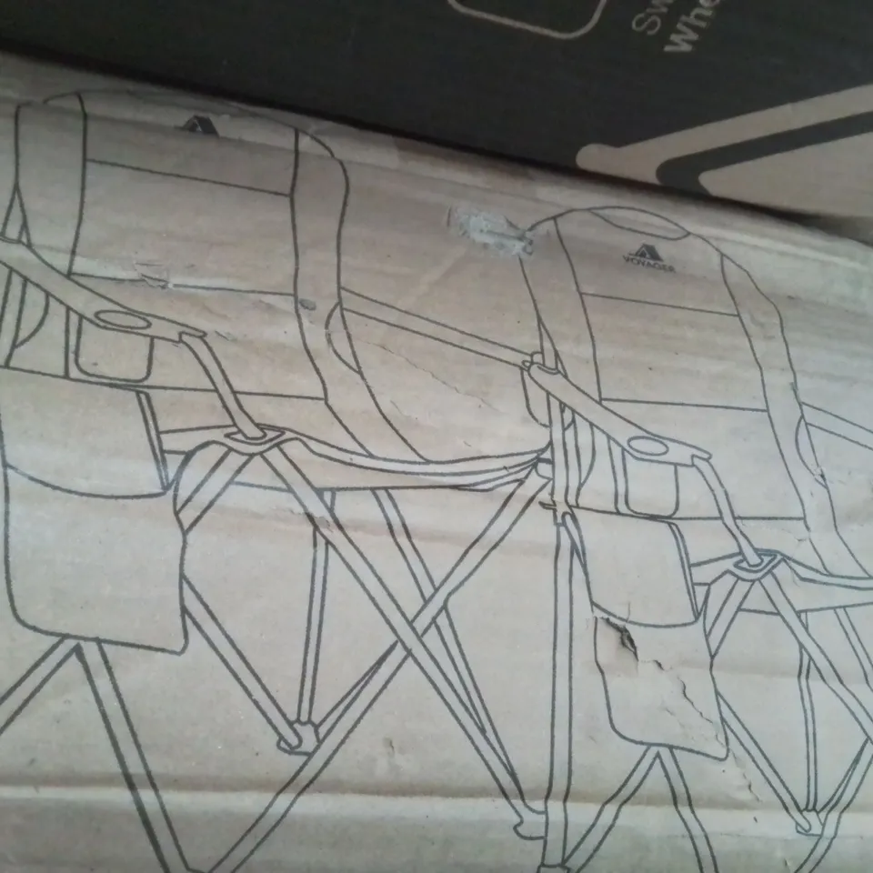 BOXED PACK OF 2 CAMPING CHAIRS