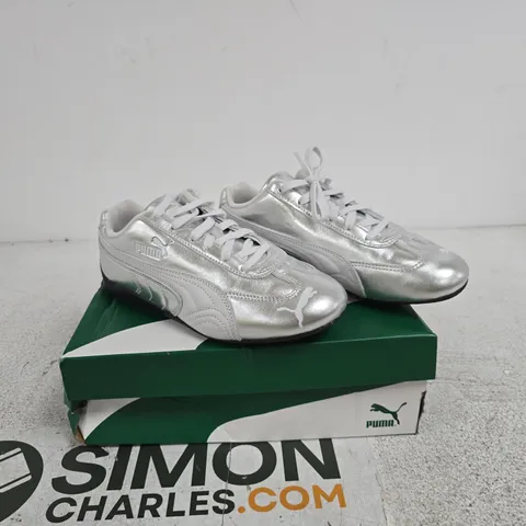 PUMA SPEEDCAT SILVER WINS WOMENS UK 4.5 BOXED