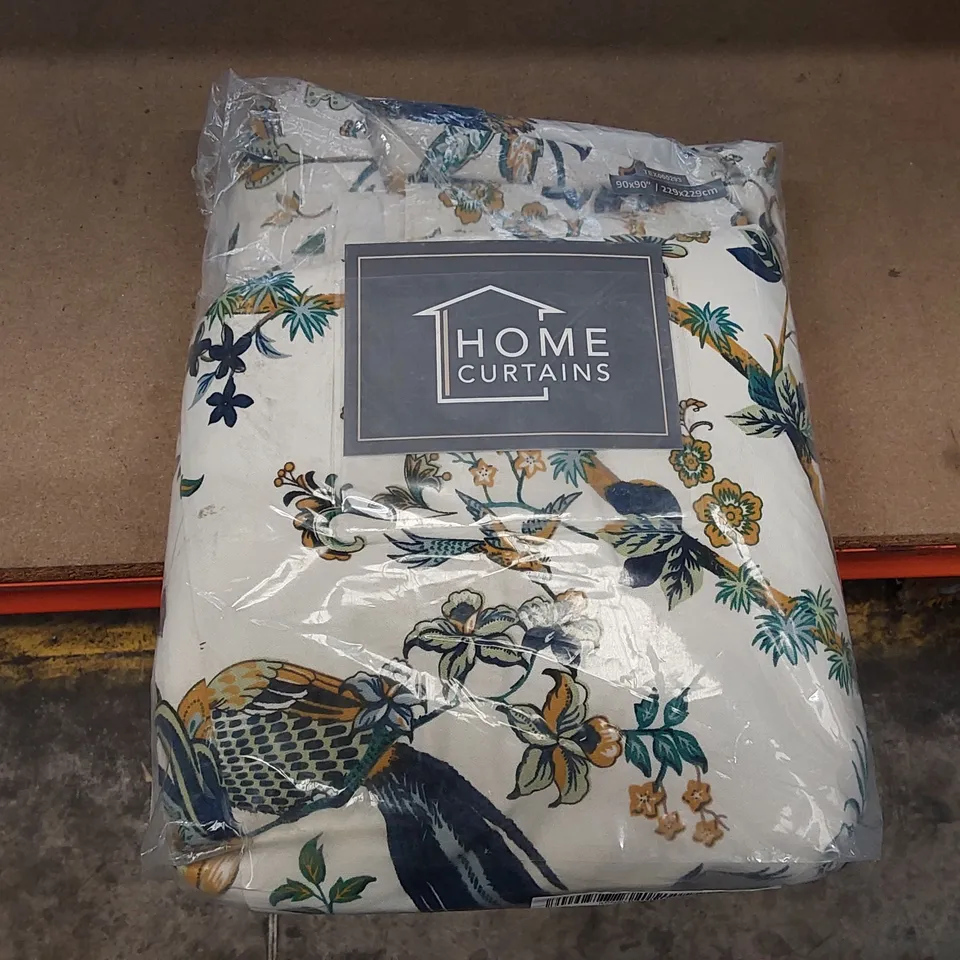 BAGGED CABRAGH POLYESTER ROOM DARKENING PINCH PLEAT CURTAIN PAIR - 229 X 229CM (1 ITEM)