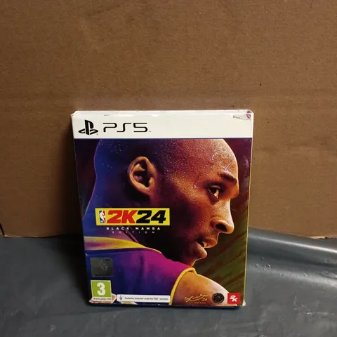 PLAYSTATION PS5 NBA 2K24 BLACK MAMBA EDITION 