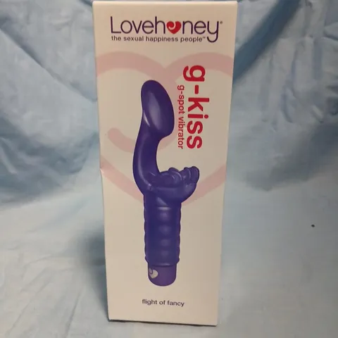 LOVEHONEY G-KISS VIBRATOR – PURPLE SILICONE