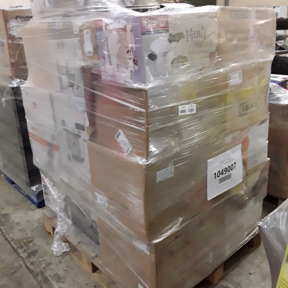 PALLET OF APPROXIMATELY 42 UNPROCESSED RAW RETURN HOUSEHOLD AND ELECTRICAL GOODS TO INCLUDE;