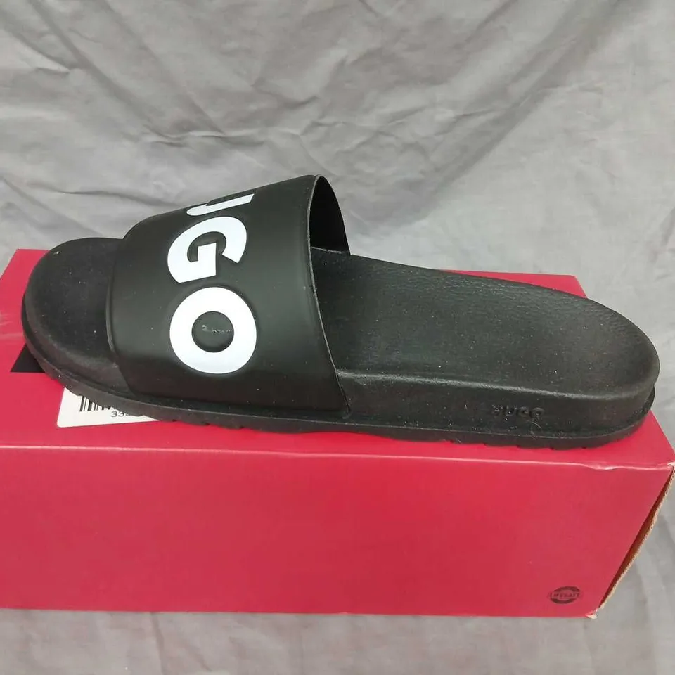 HUGO BOSS BLACK SLIDES – MEN'S, UK 12 (EU 46)