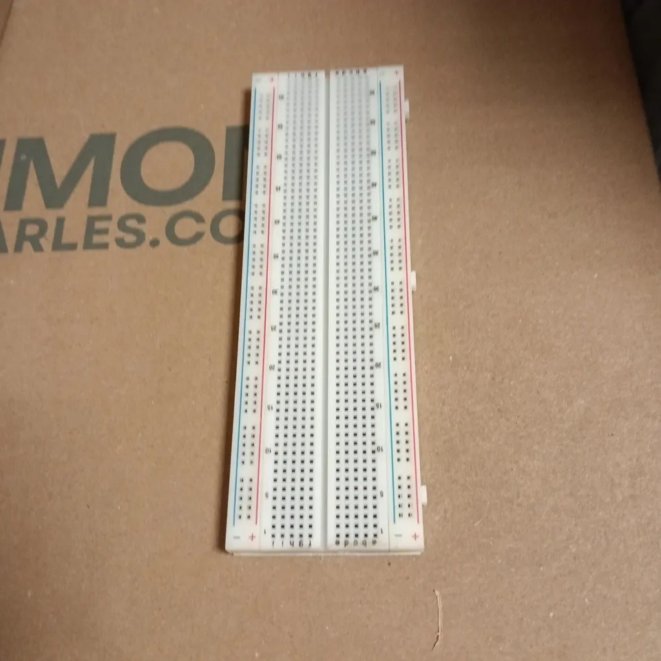 BOX OF APPROXIMATELY 200 MB-102 SOLDERLESS BREADBOARD