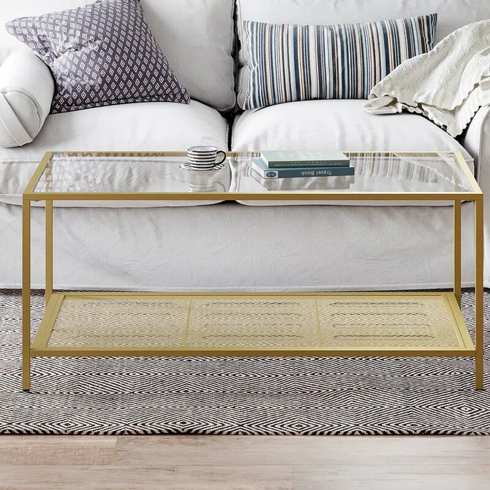 BOXED SAVION COFFEE TABLE 