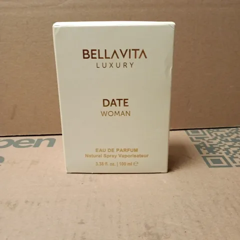 BOXED AND SEALED BELLAVITA LUXURY DATE WOMAN EAU DE PARFUM 100ML