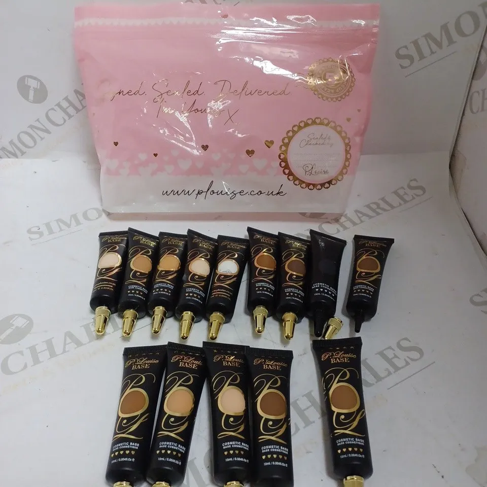 P.LOUISE ASSORTMENT OF COSMETIC BASE COLOURS (14 X 15ML)