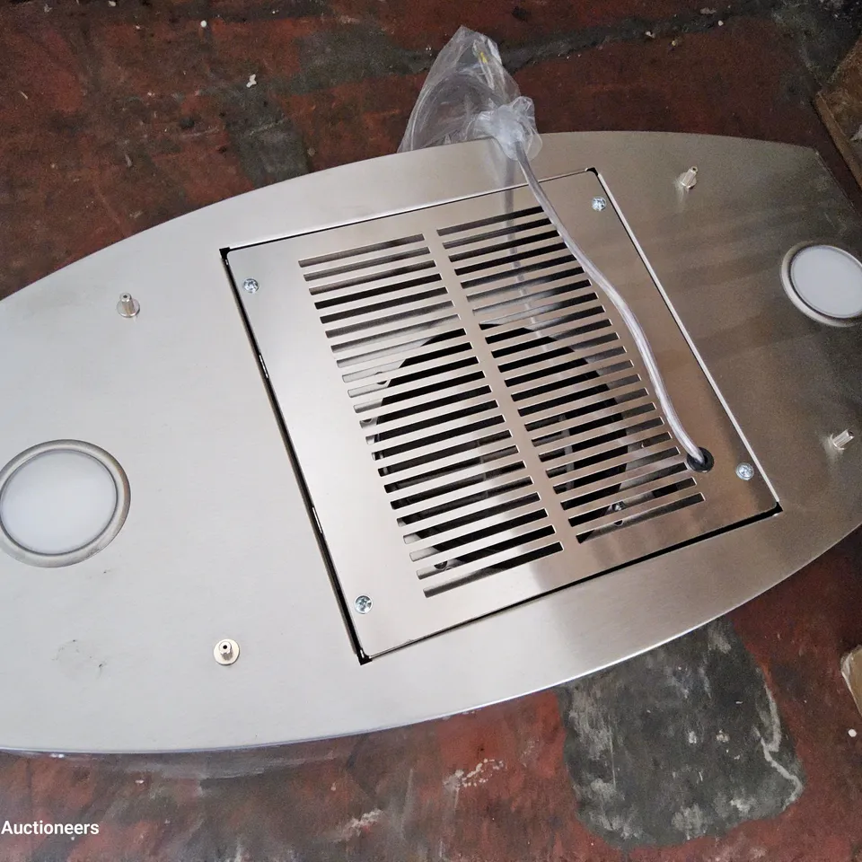 UNBOXED STAINLESS STEEL ISLAND EXTRACTOR 