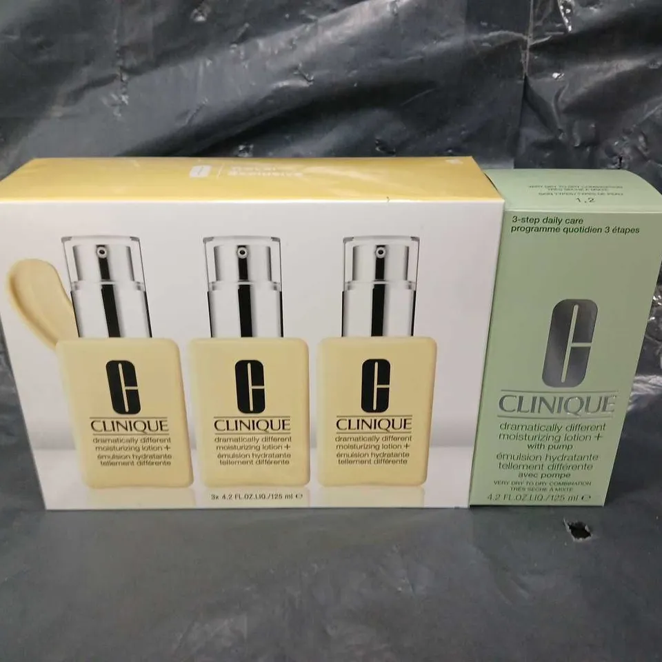 CLINIQUE DRAMATICALLY DIFFERENT MOISTURISING LOTION 125ML TRIO