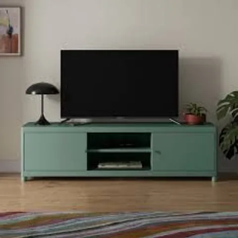 BOXED HALLIE EXTRA WIDE TV UNIT - LILYPAD (1 BOX)