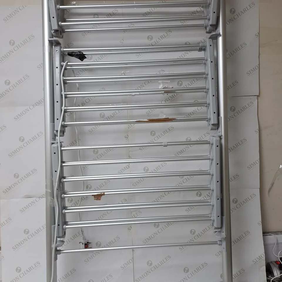 ORGANISED OPTIONS 3 TIER HEATED AIRER WITH 21M DRYING SPACE - COLLECTION ONLY