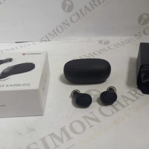 BOMAKER TRUE WIRELESS EARBUDS - BLACK 