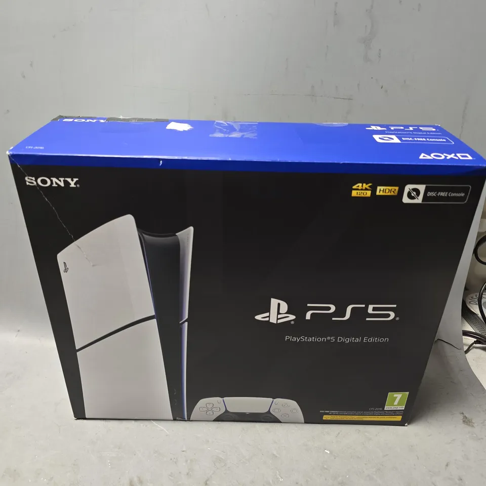 BOXED SONY PLAYSTATION 5 DIGITAL EDITION