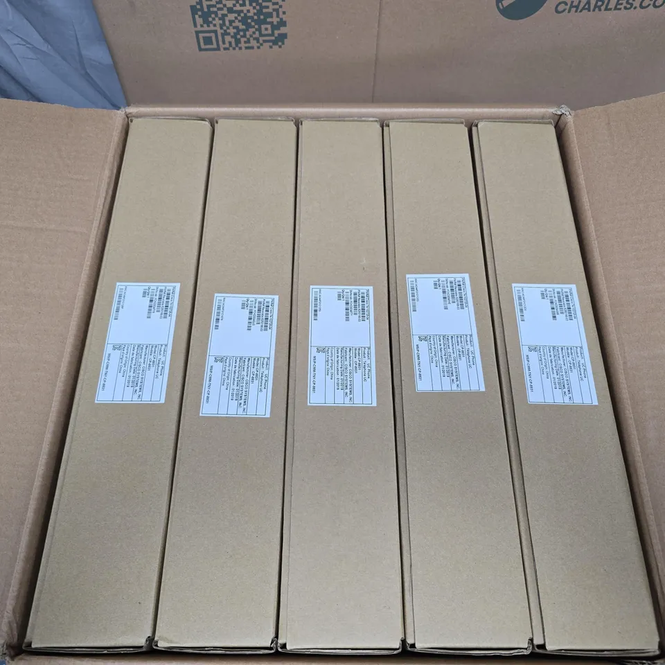 5 BOXED CISCO 8831 UNIFIED IP CONFERENCE PHONES
