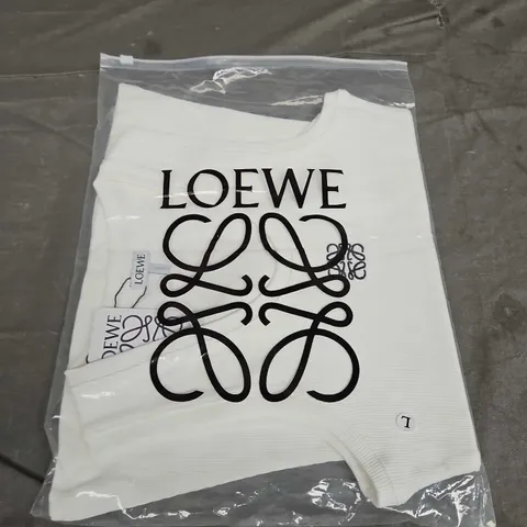 BAGGED LOEWE CASUAL TANK TOP SIZE LARGE