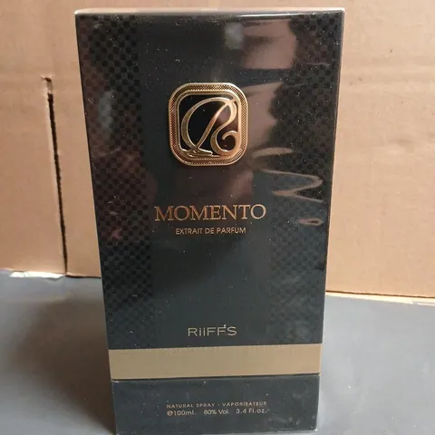 BOXED AND SEALED MOMENTO EXTRAIT DE PARFUM RIIFFS 100ML