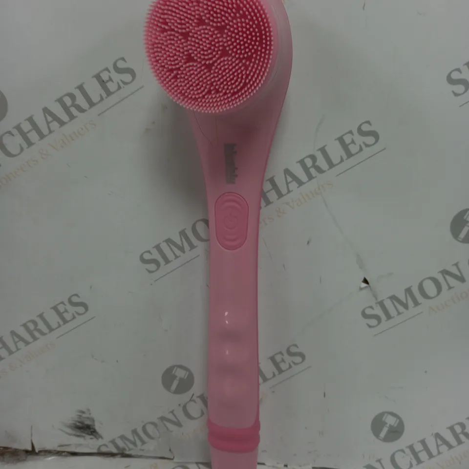 BLUSHLY RECHARGEABLE CLEANSING & EXFOLIATING BODY BRUSH IN PINK 