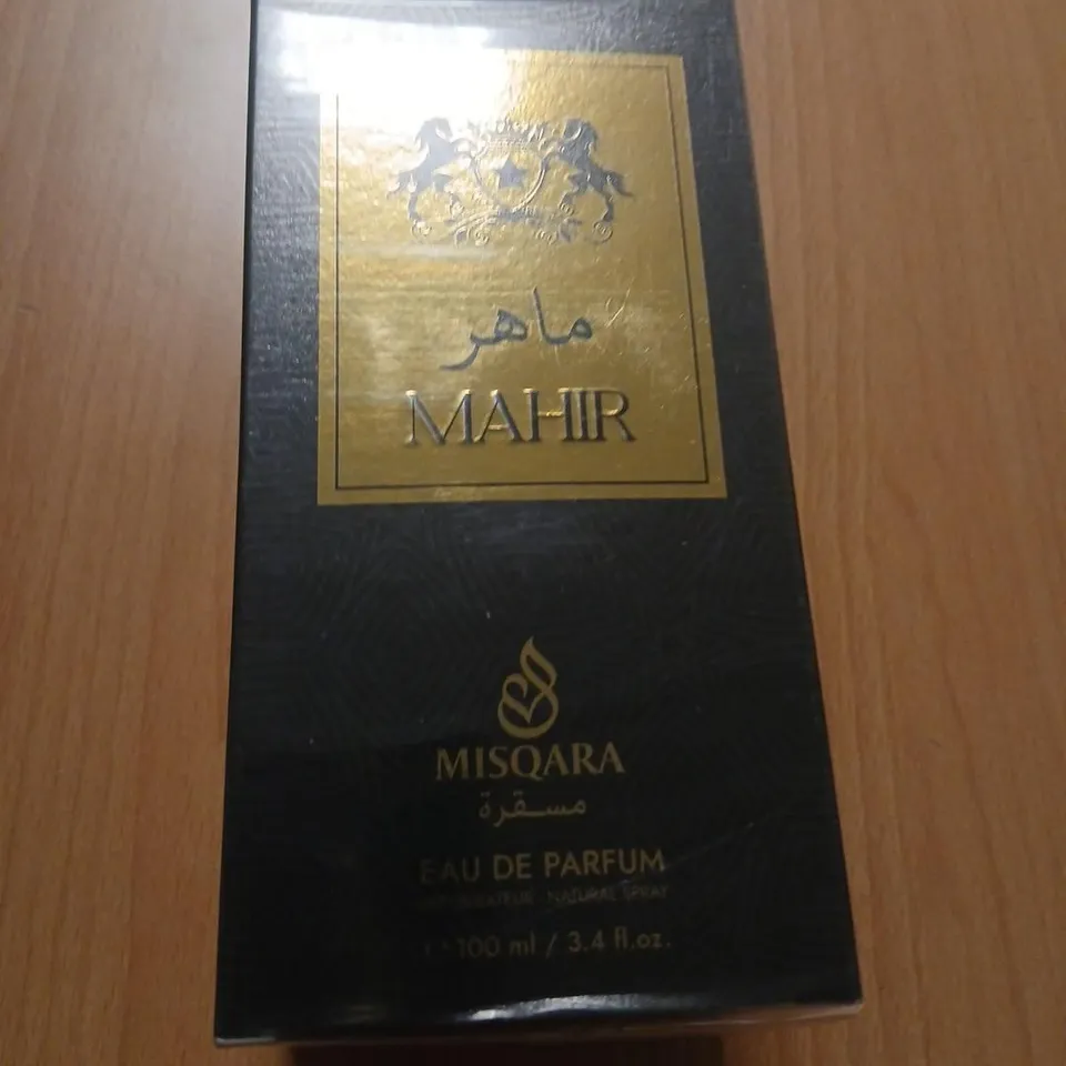 BOXED AND SEALED MAHIR MISQARA EAU DE PARFUM 100ML