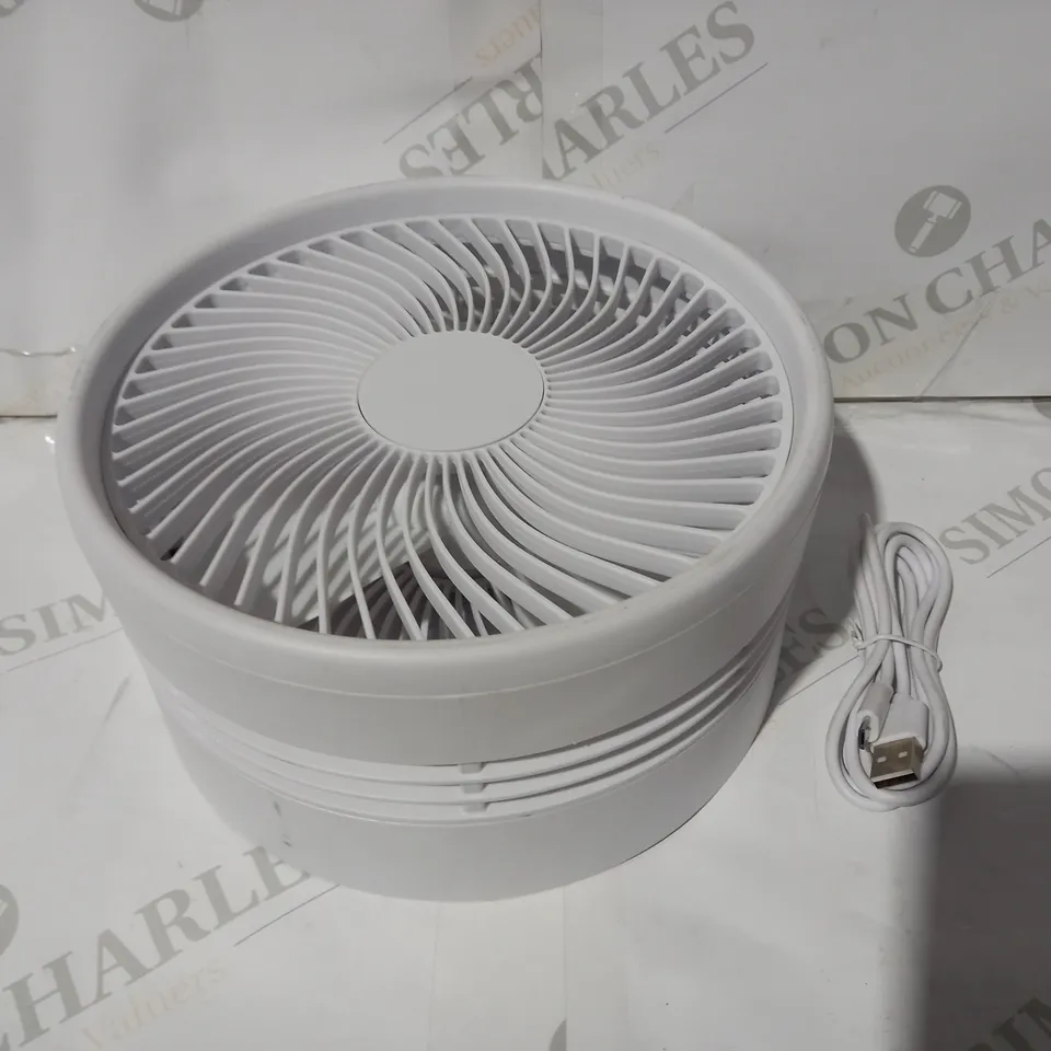 MY FOLDAWAY FLOOR & TABLE FAN - WHITE