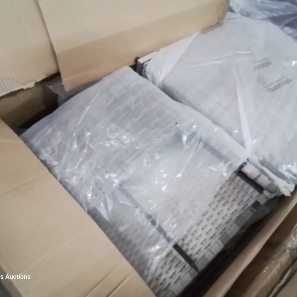 BOXED MARBELLA SOFA SET GREY