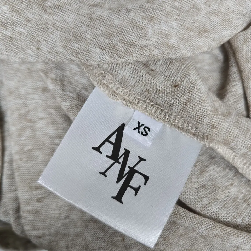 ATELIER NINETY FIVE GREY KNIT TOP – SIZE XS