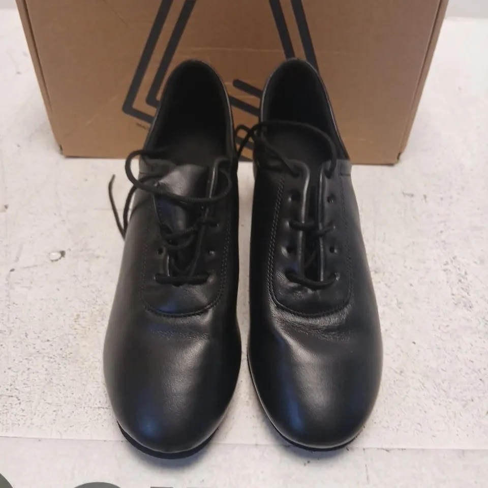VARIOPRO CLASSIC BLACK LEATHER SHOES – UK4 (EU37)