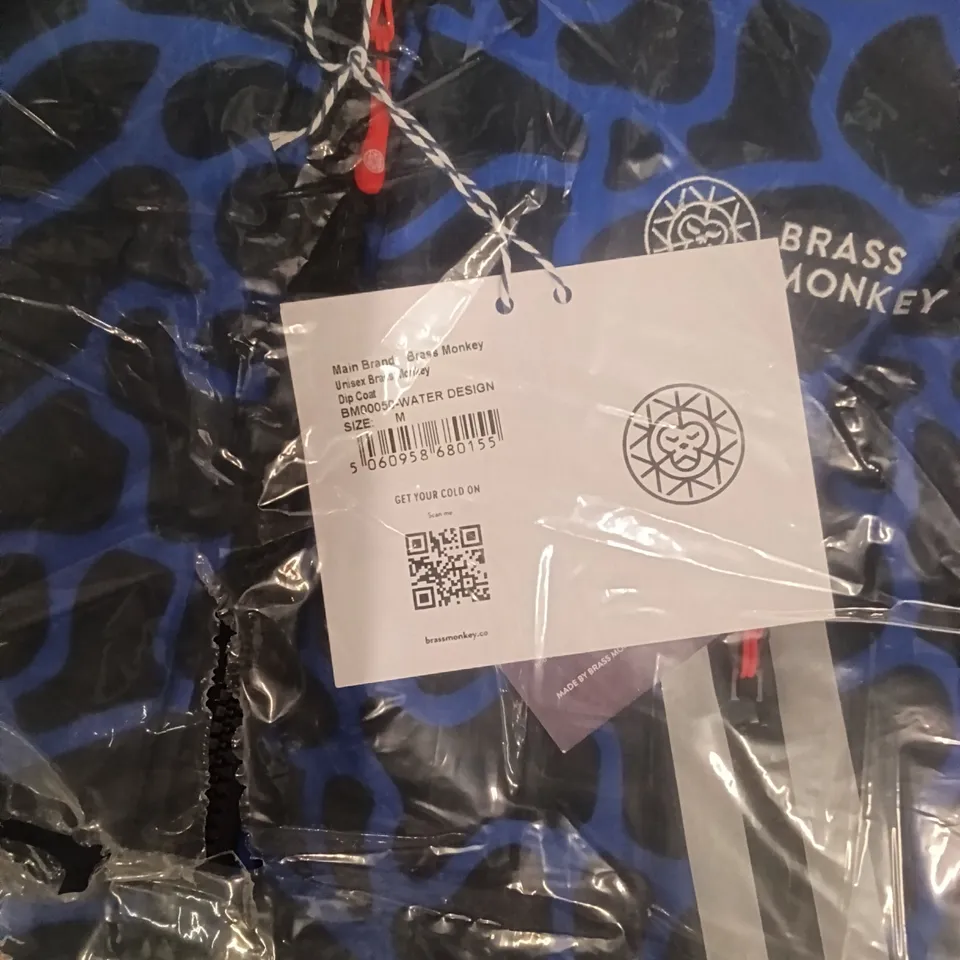 BRASS MONKEY JACKET SIZE M - WATER DESIGN