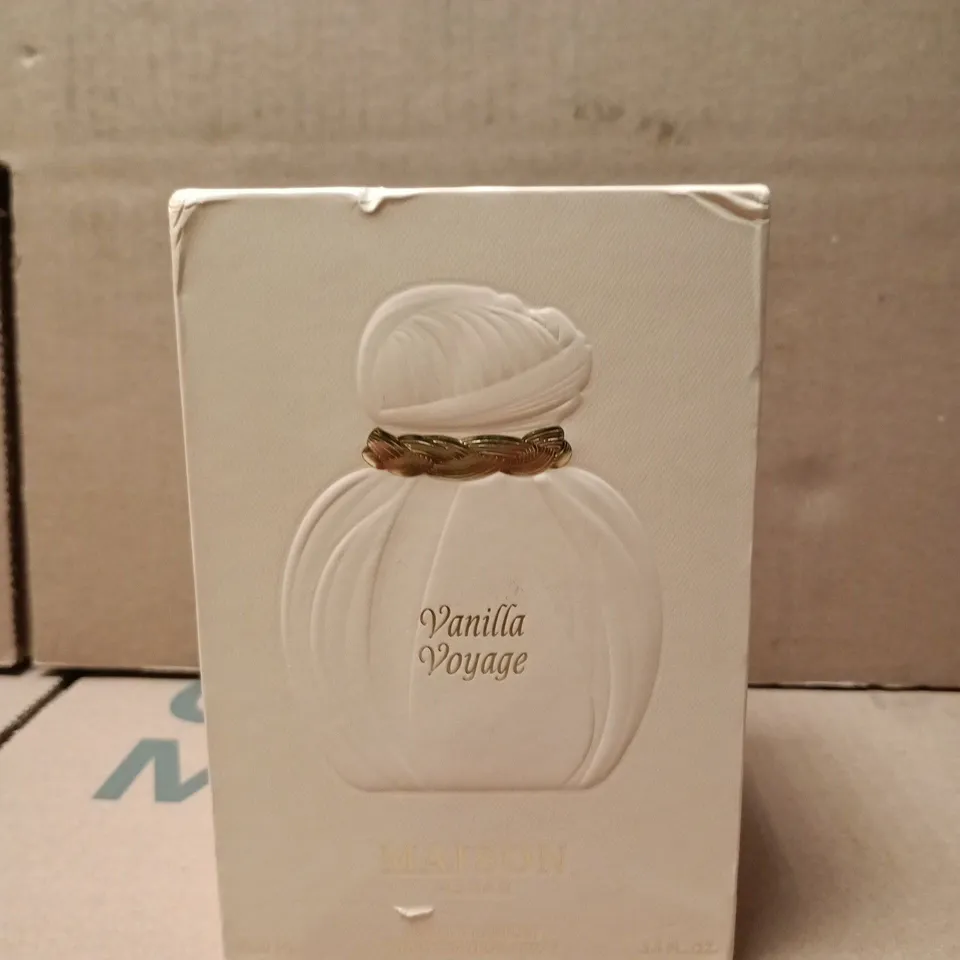 BOXED AND SEALED MAISON ASRAR VANILLA VOYAGE EAU DE PARFUM 100ML