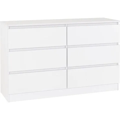 BOXED WAINWRIGHT 6 DRAWER CHEST OF DRAWERS (2 OF 2 BOXES)