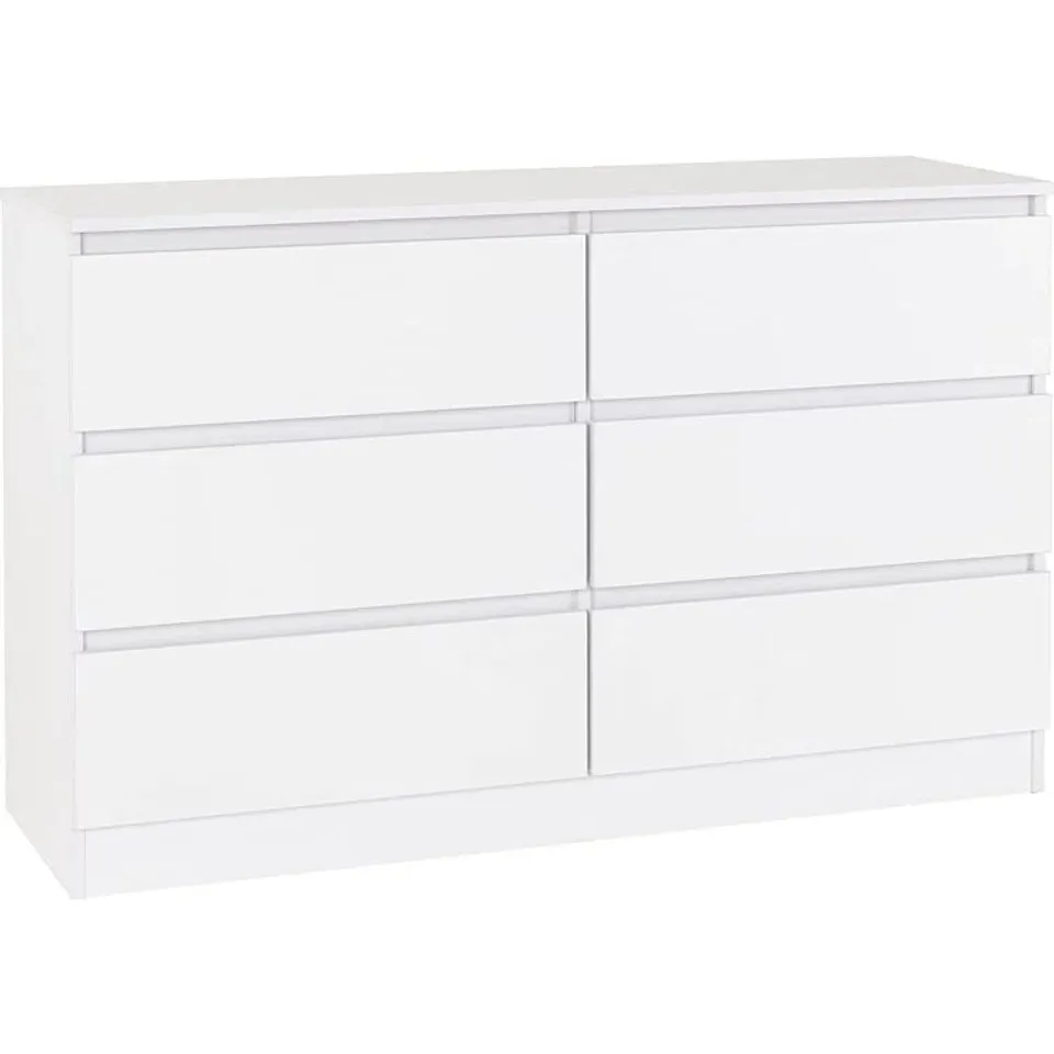 BOXED WAINWRIGHT 6 DRAWER CHEST OF DRAWERS (2 OF 2 BOXES)