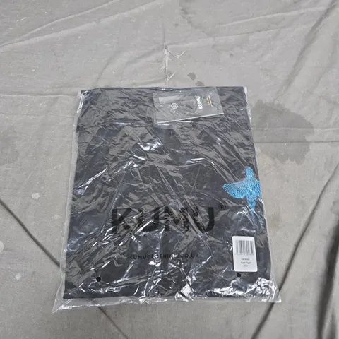 BAGGED KUMU CLOTHING TAKE FLIGHT TEE (TSTF103) – BLACK – SIZE L